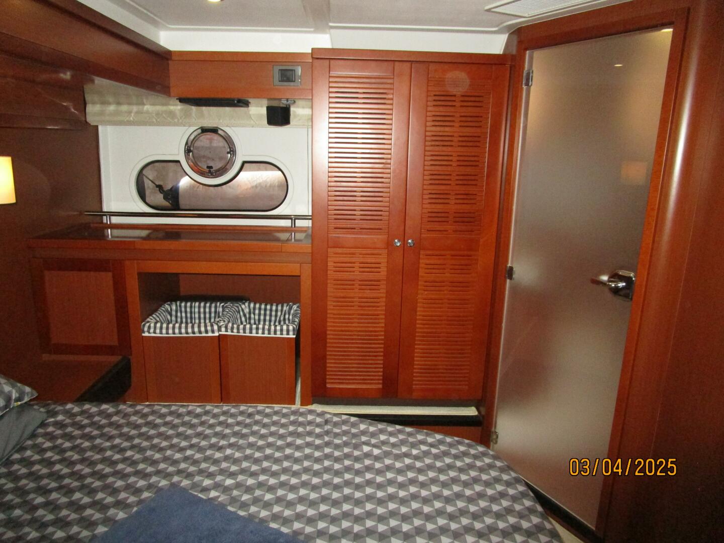 Slide: The Image of 50' Beneteau master stateroom port - 5139431