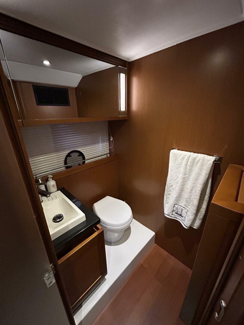 Slide: The Image of 50' Beneteau master stateroom port head - 5139432