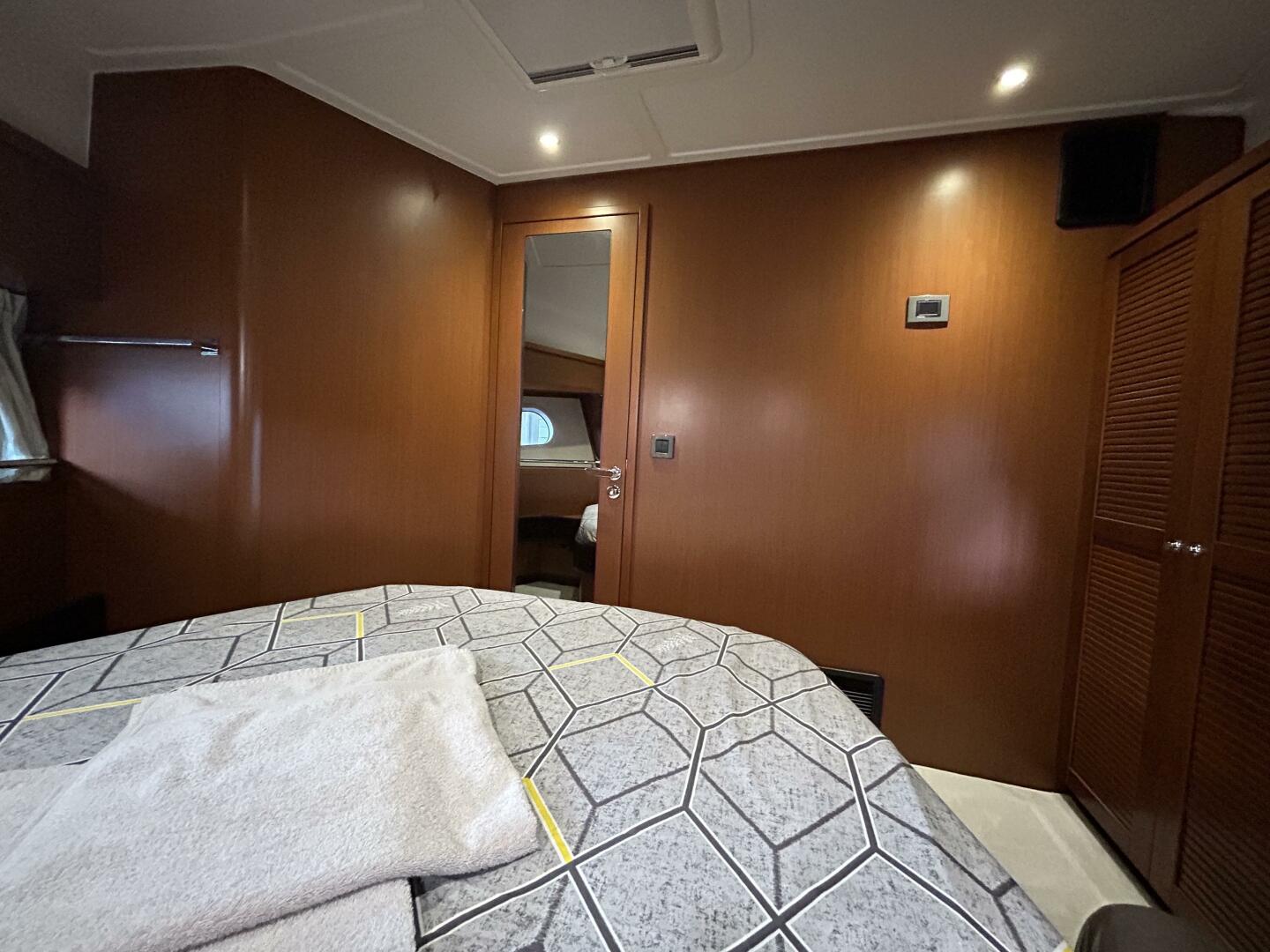 Slide: The Image of 50' Beneteau forward guest stateroom aft - 5139406