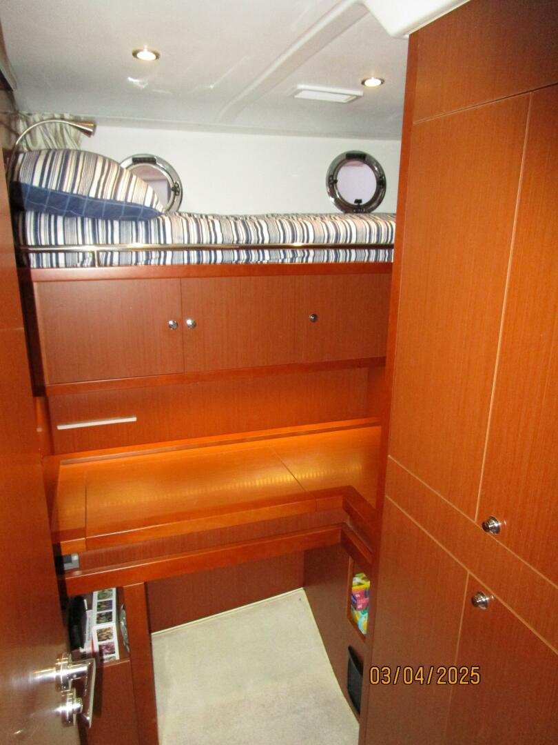Slide: The Image of 50' Beneteau port guest stateroom - 5139442