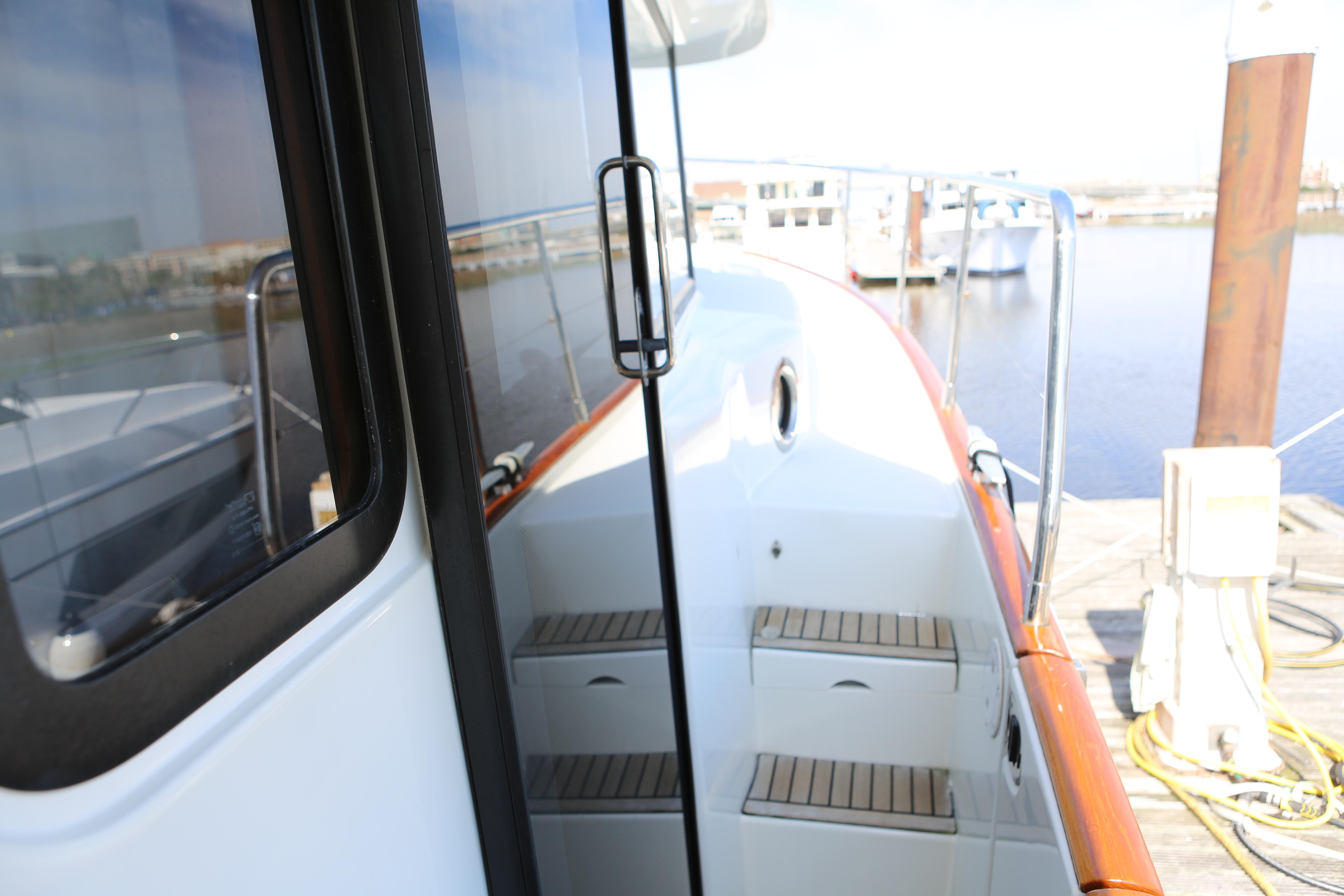 Slide: The Image of Starboard walkway to bow - 38