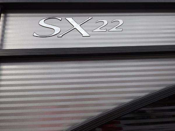 Slide: The Image of 2023 Bennington 22 SXSR boat model SX22 logo - 5