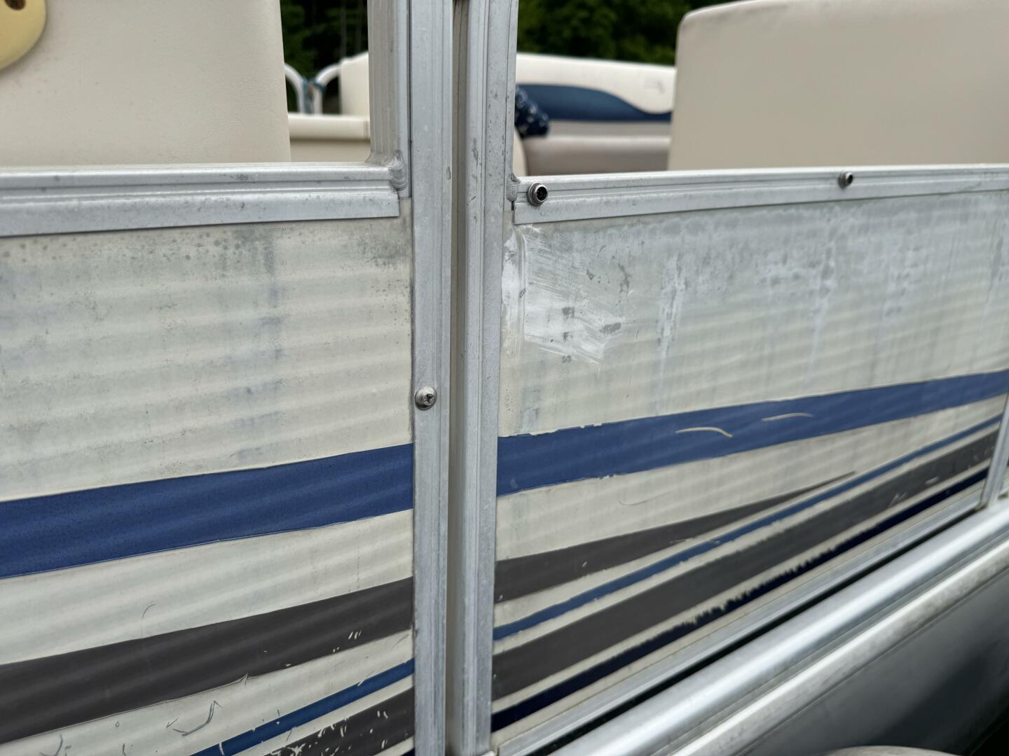 Slide: The Image of Bennington 257L Pontoon Boat 2002 - 5302223