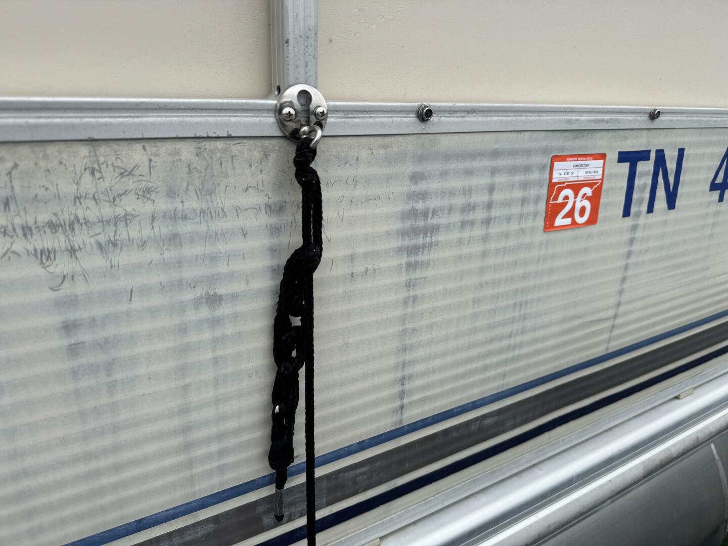 Slide: The Image of Bennington 257L Pontoon Boat 2002 - 5302238