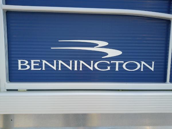 Slide: The Image of Bennington SV 20 SLV 2020 logo on blue background. - 4