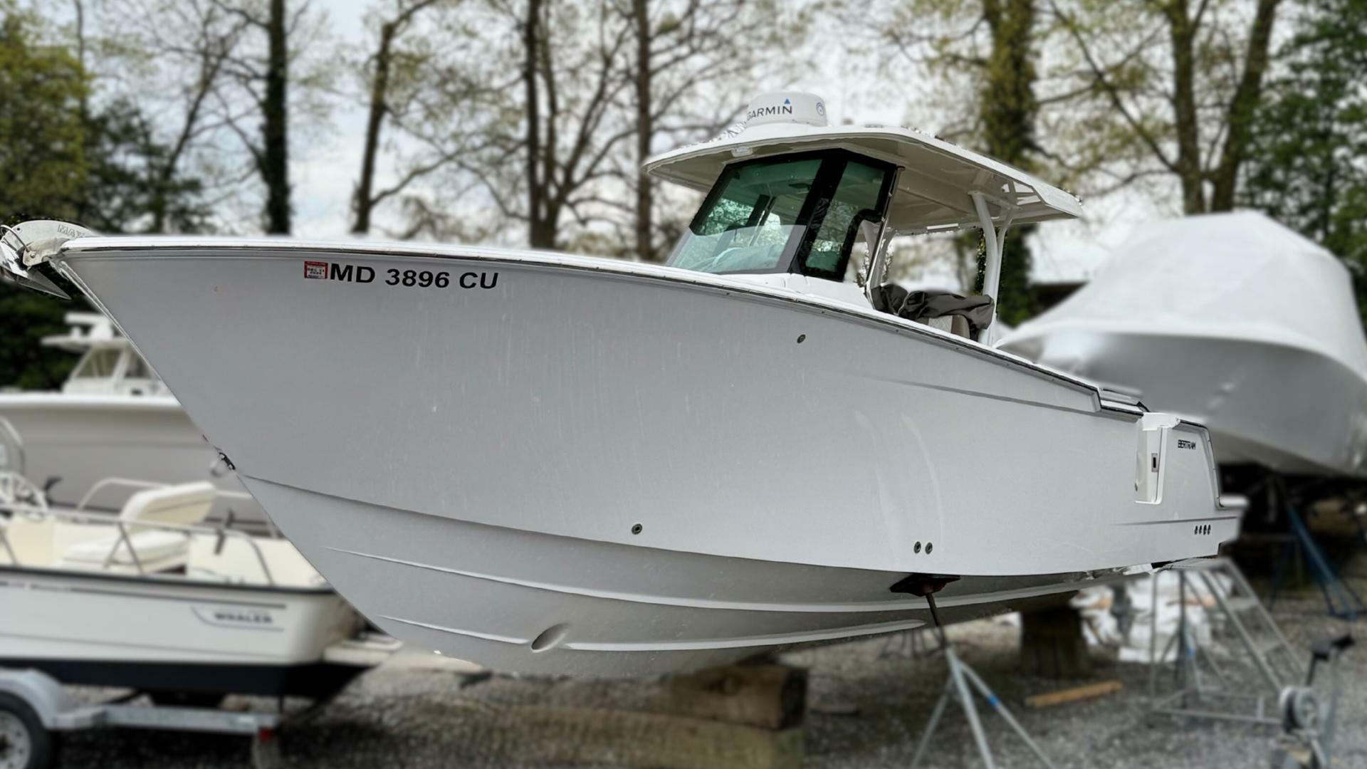 Slide: The Image of 2022 Bertram 28 WHITE HULL COLOR GRAY - 5219770