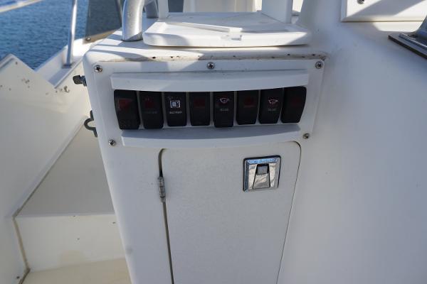Slide: The Image of 1987 37 Bertram 37 Convertible RIDGEBACK Helm - 16