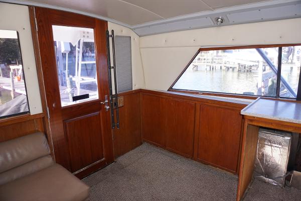 Slide: The Image of 1987 37 Bertram 37 Convertible RIDGEBACK Salon - 2