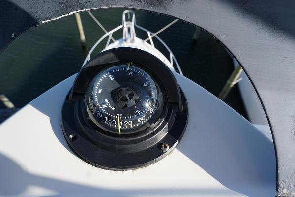 Slide: The Image of 1987 37 Bertram 37 Convertible RIDGEBACK Compass - 22