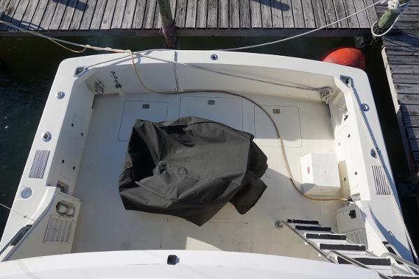 Slide: The Image of 1987 37 Bertram 37 Convertible RIDGEBACK Cockpit - 26