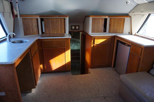 Slide: The Image of 1987 37 Bertram 37 Convertible RIDGEBACK Salon - 3