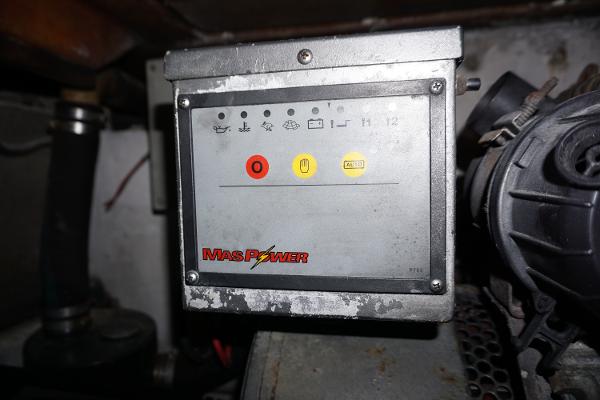 Slide: The Image of 1987 37 Bertram 37 Convertible RIDGEBACK Engine Room - 40