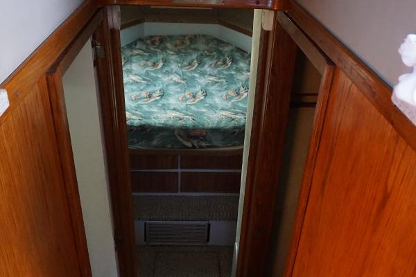 Slide: The Image of 1987 37 Bertram 37 Convertible RIDGEBACK Companionway - 7