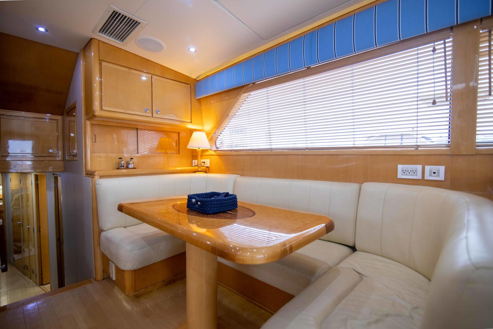 Slide: The Image of Bertram 60 - Dinette 2004 Bertram 60 Convertible  - 3520768