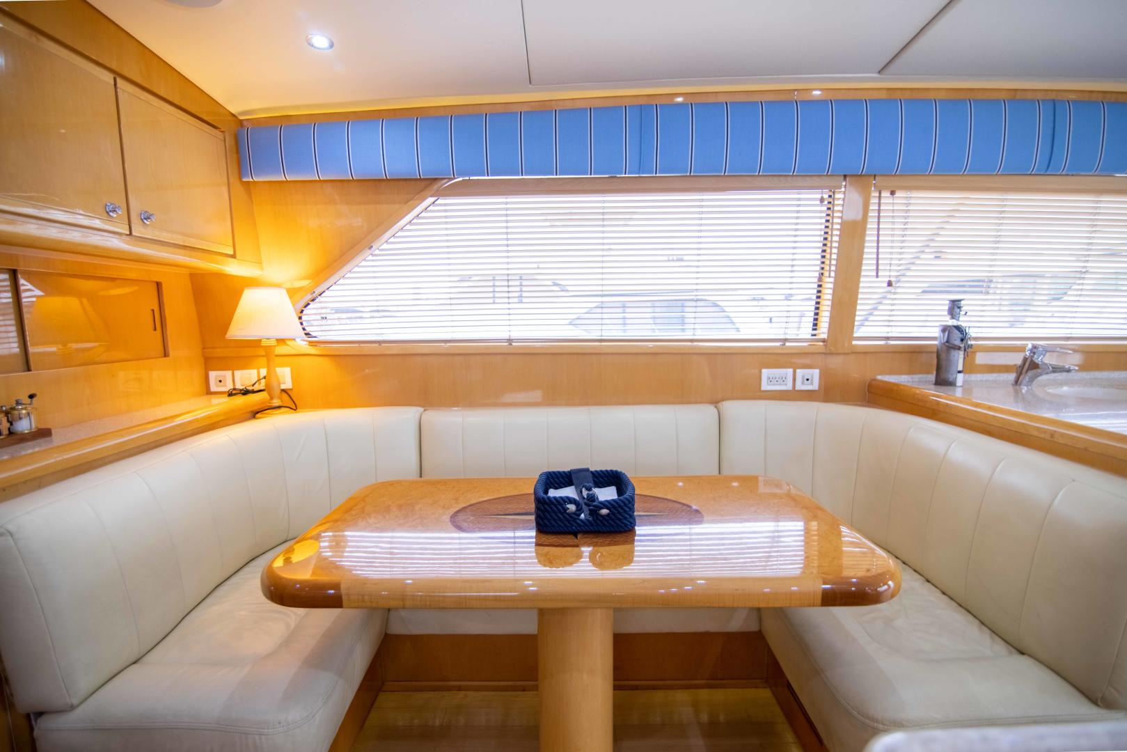 Slide: The Image of Bertram 60 - Dinette 2004 Bertram 60 Convertible  - 3520773