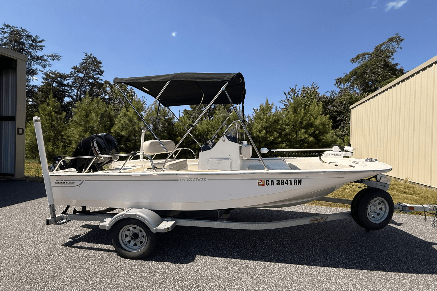 Slide: The Image of Boston Whaler 150 MONTAUK 2021 - 1