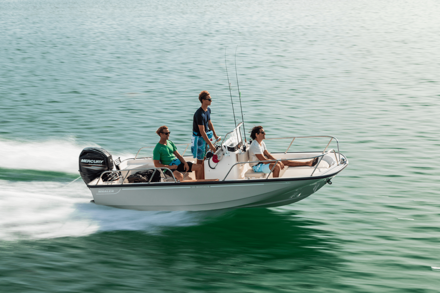Slide: The Image of Boston Whaler 150 Montauk 2024 - 1