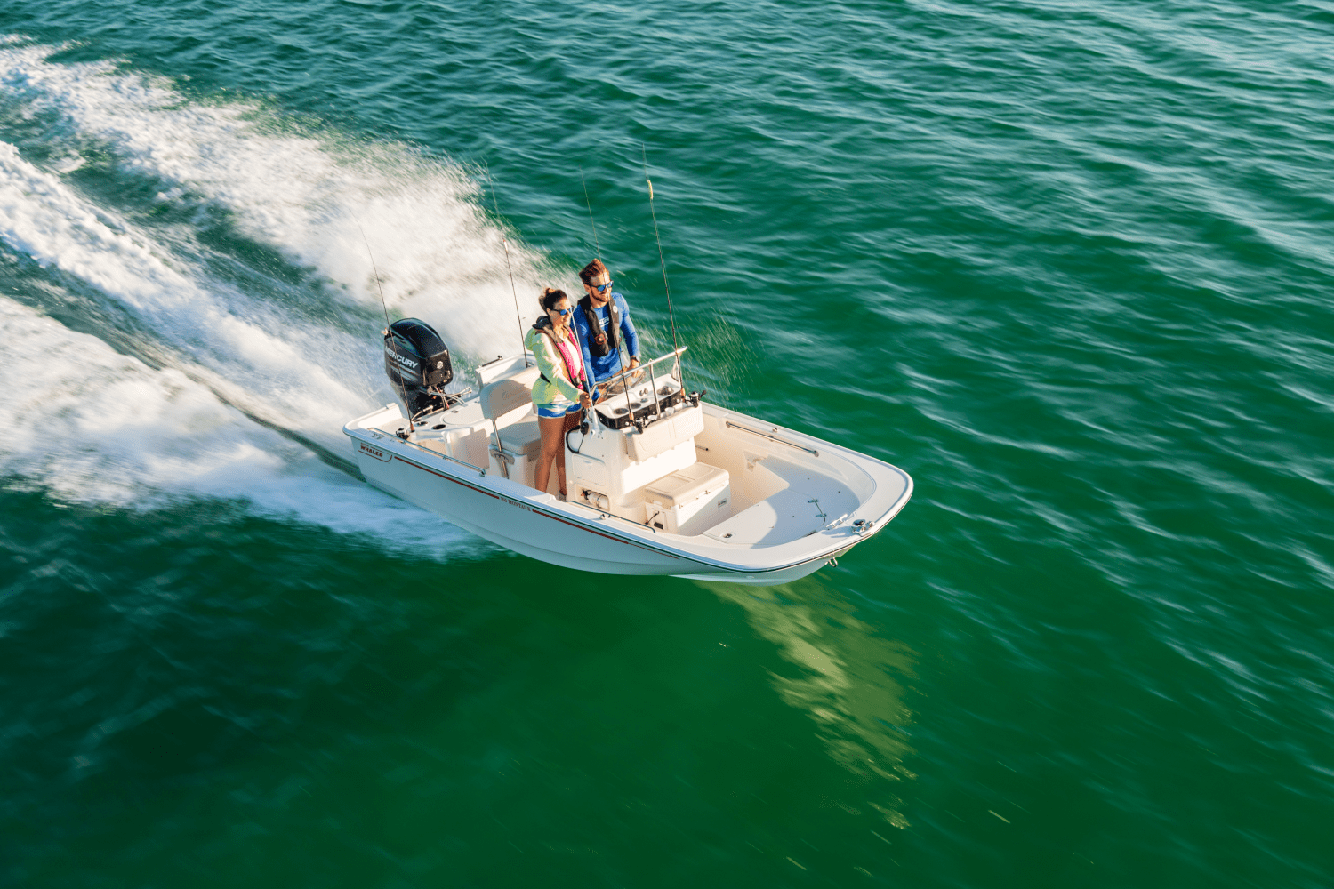 Slide: The Image of Boston Whaler 150 Montauk 2024 - 12