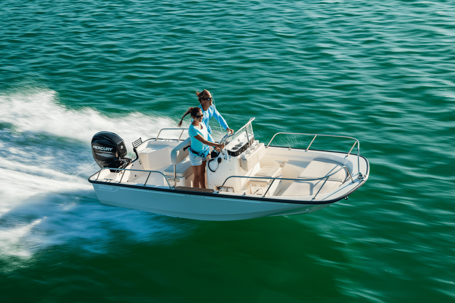 Slide: The Image of Boston Whaler 150 Montauk 2024 - 17