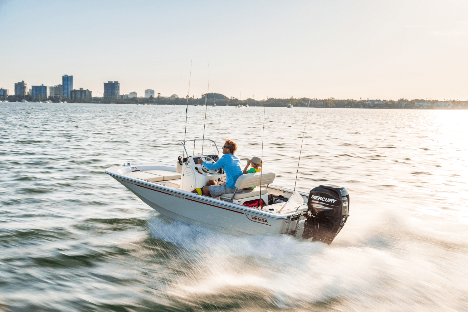 Slide: The Image of Boston Whaler 150 Montauk 2024 - 23