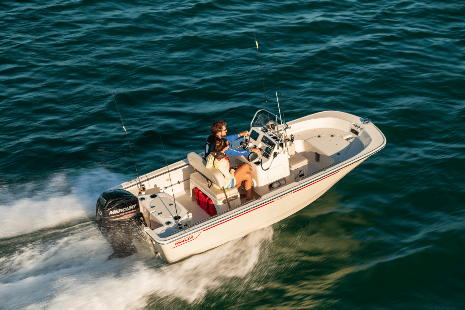 Slide: The Image of Boston Whaler 150 Montauk 2024 - 9
