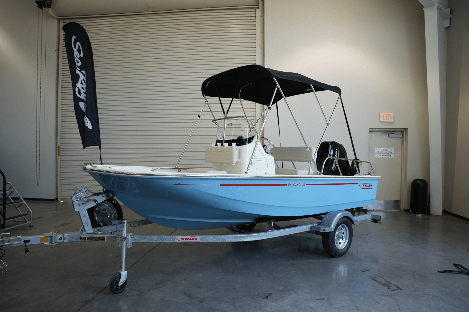 Slide: The Image of Boston Whaler 150 Montauk 2025 - 0