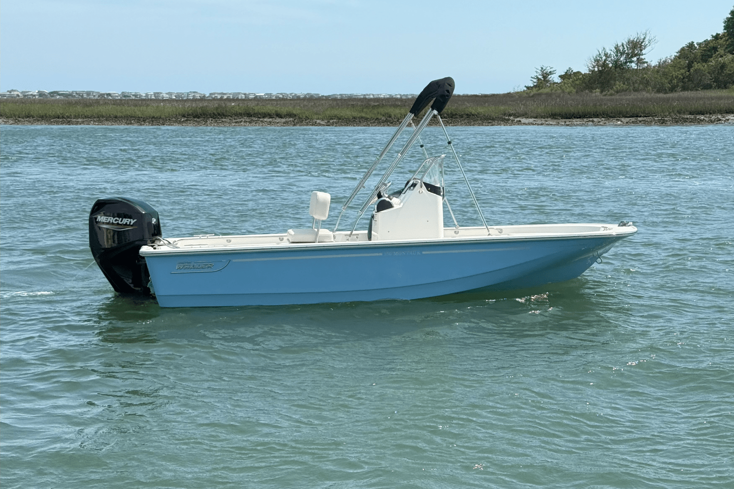Slide: The Image of Boston Whaler 150 Montauk 2025 - 0