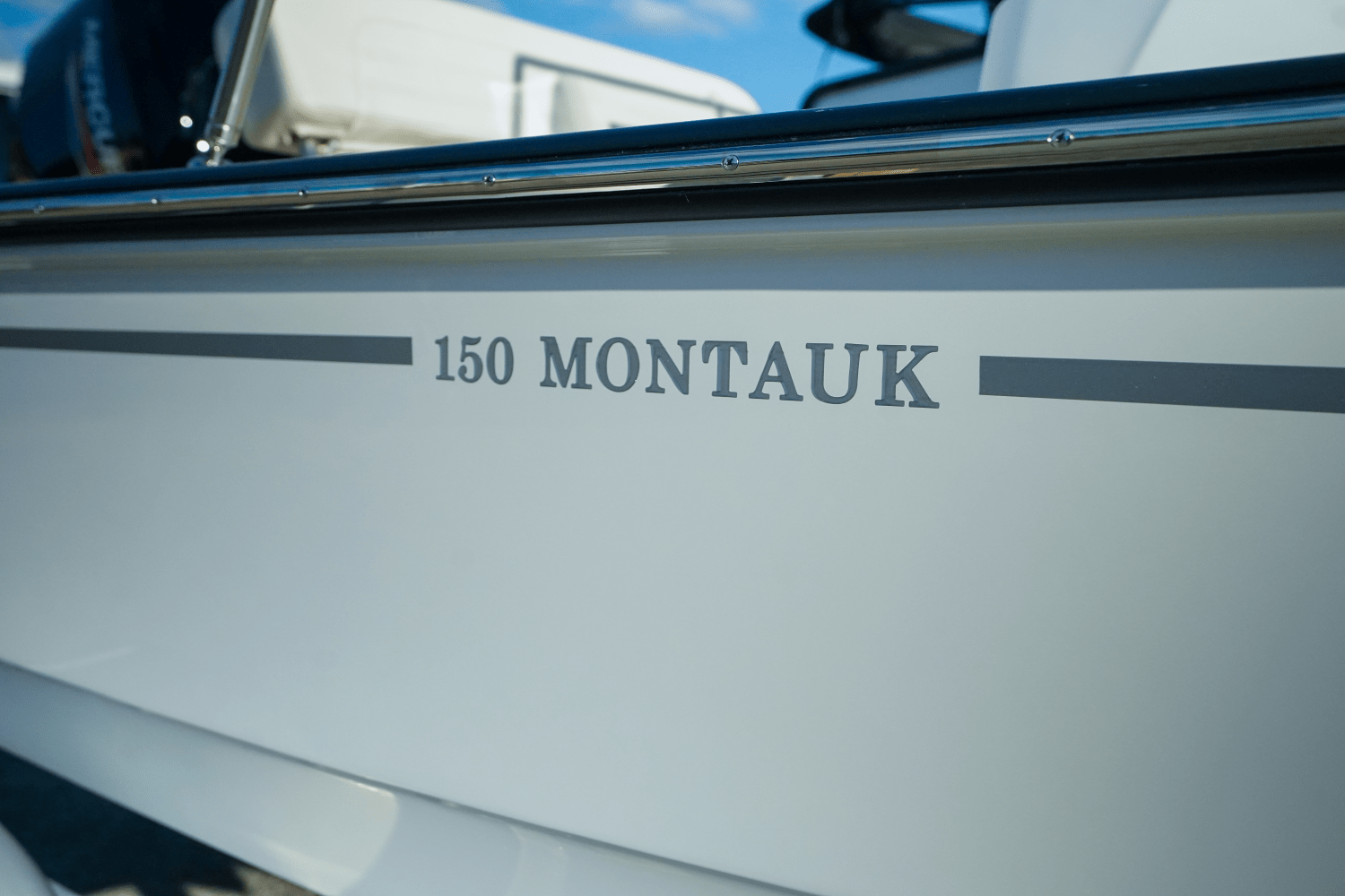Slide: The Image of Boston Whaler 150 Montauk 2025 - 1