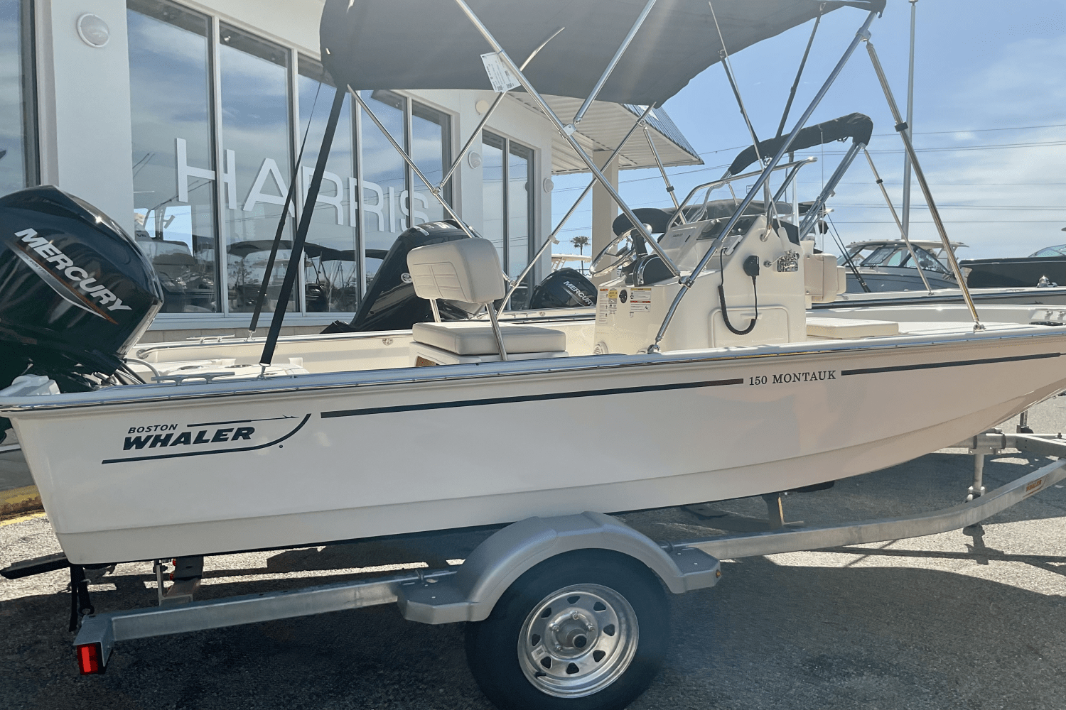 Slide: The Image of Boston Whaler 150 Montauk 2025 - 1