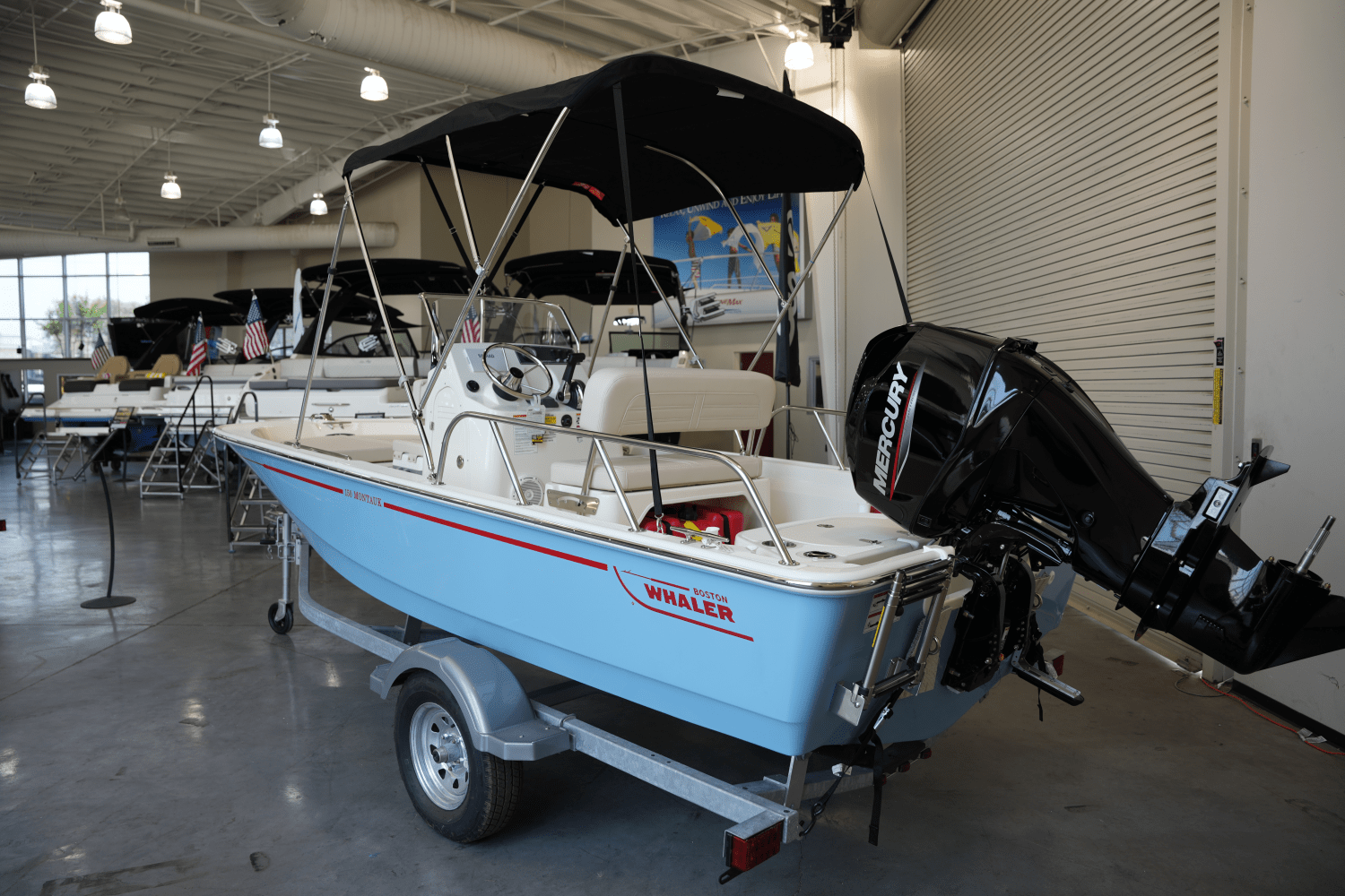 Slide: The Image of Boston Whaler 150 Montauk 2025 - 2
