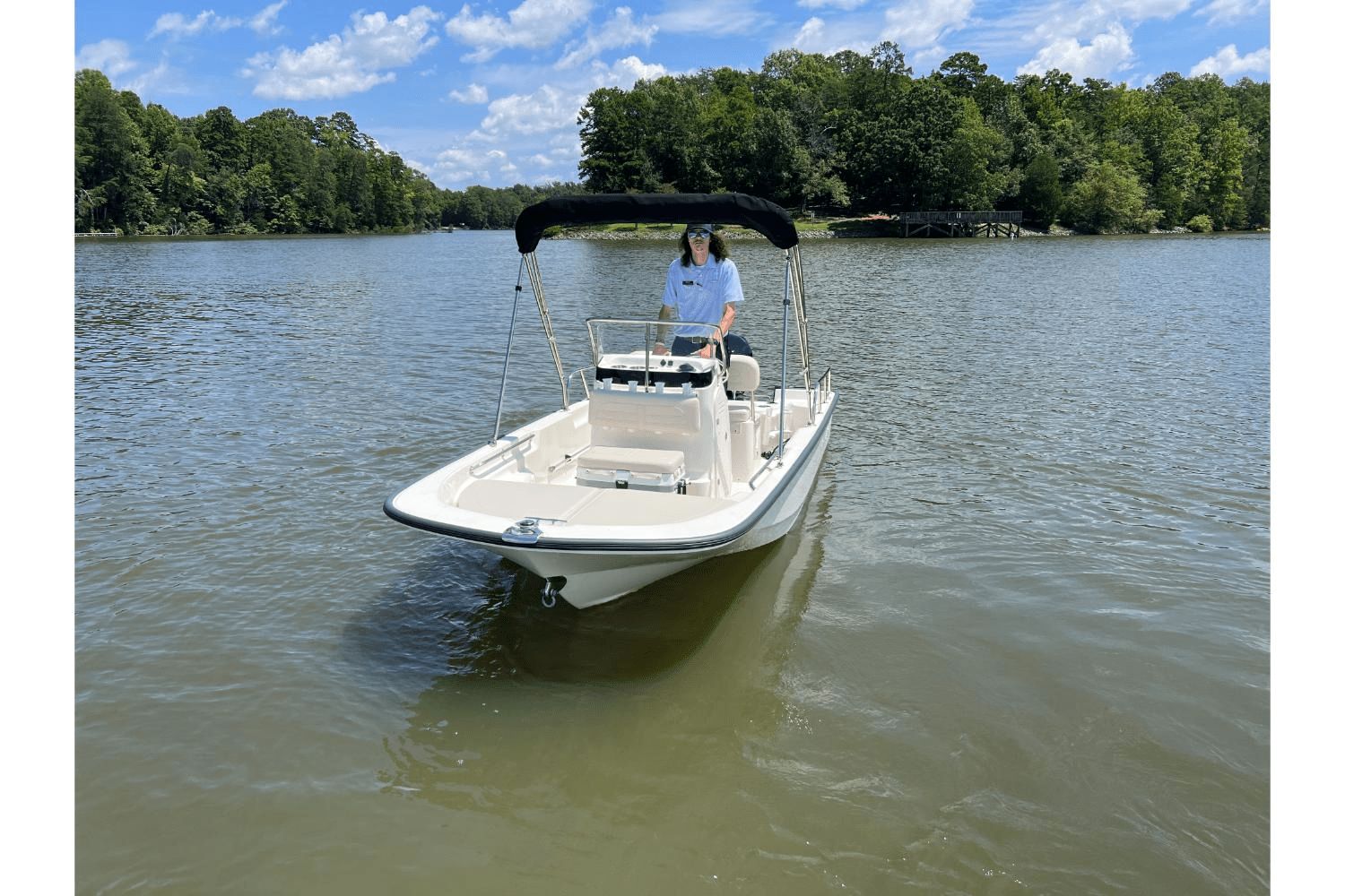 Slide: The Image of Boston Whaler 150 Montauk 2025 - 2