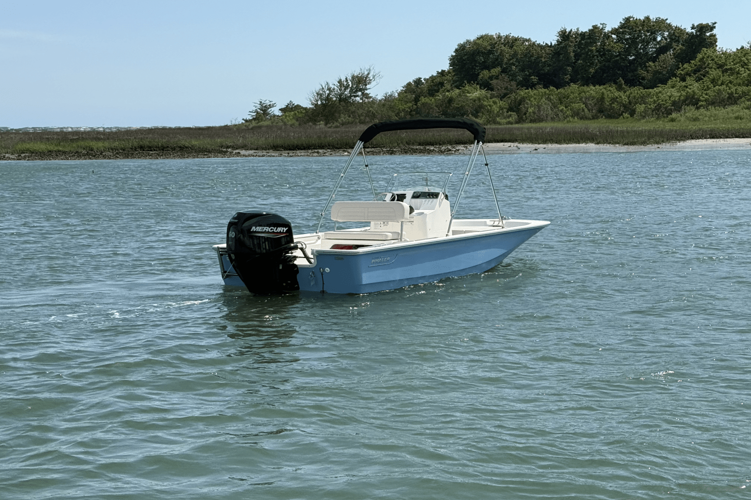 Slide: The Image of Boston Whaler 150 Montauk 2025 - 2