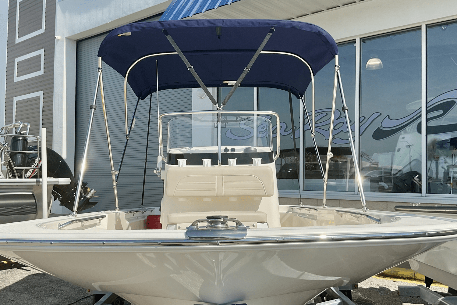 Slide: The Image of Boston Whaler 150 Montauk 2025 - 2