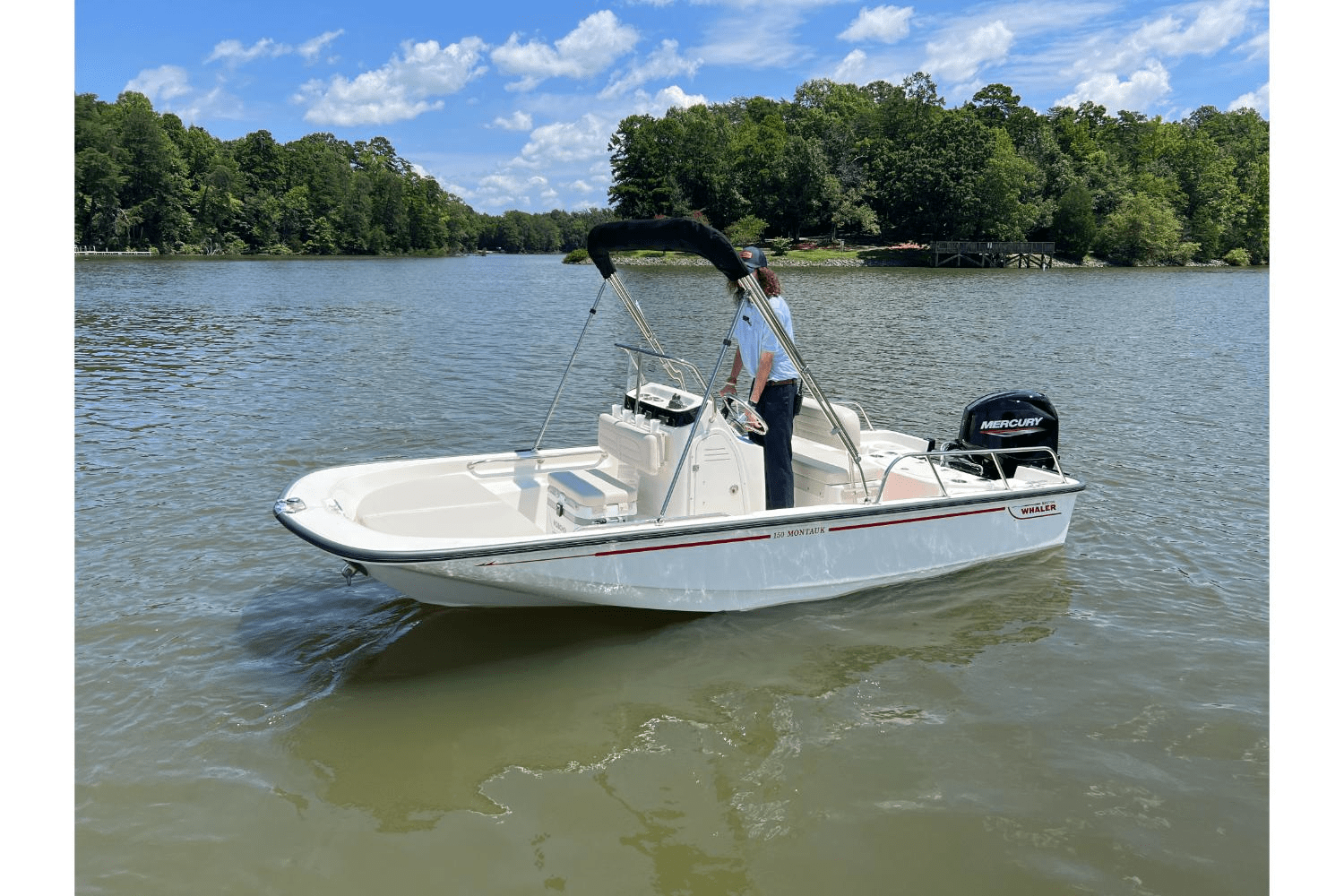 Slide: The Image of Boston Whaler 150 Montauk 2025 - 3