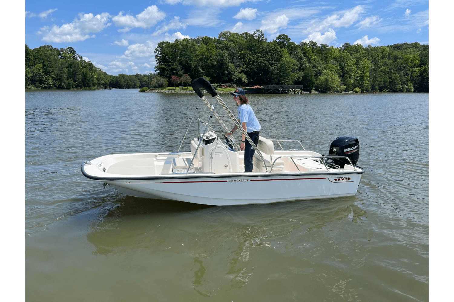 Slide: The Image of Boston Whaler 150 Montauk 2025 - 4