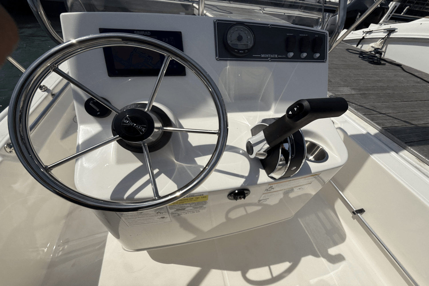 Slide: The Image of Boston Whaler 150 Montauk 2025 - 9