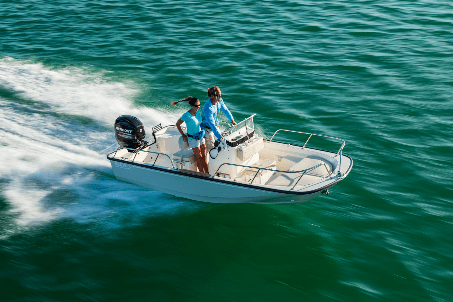 Slide: The Image of Boston Whaler 150 Montauk 2026 - 1