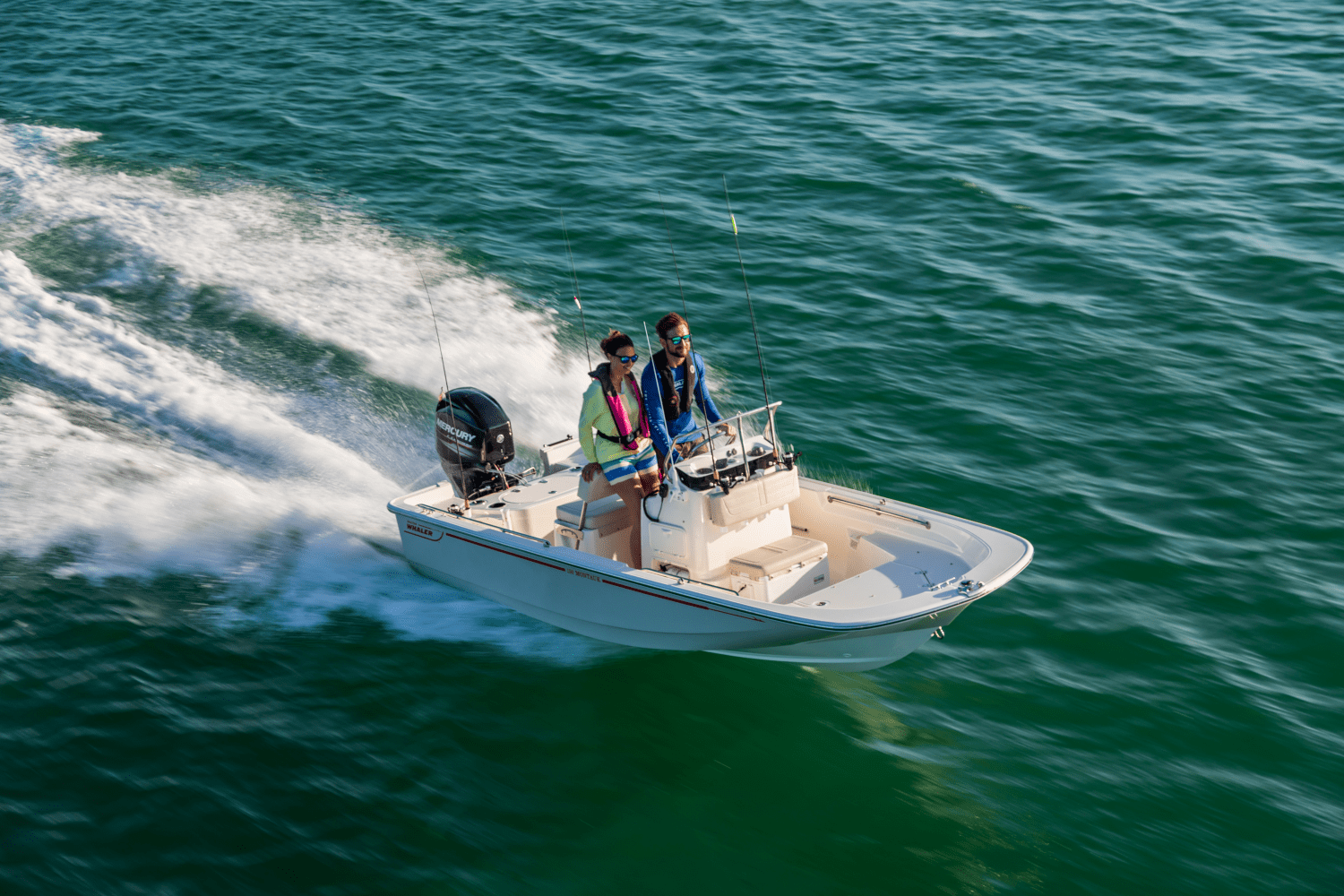Slide: The Image of Boston Whaler 150 Montauk 2026 - 2