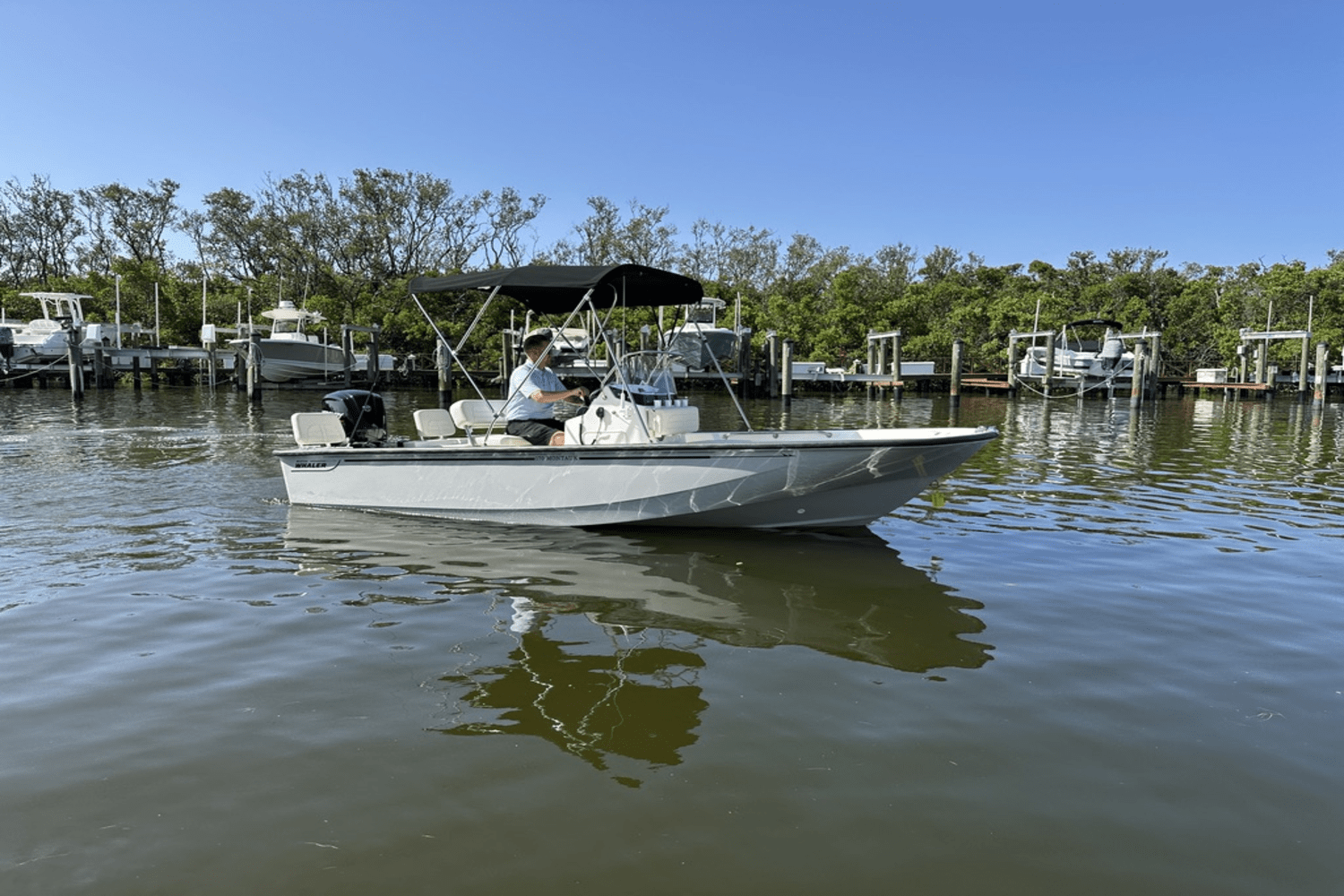Slide: The Image of Boston Whaler 170 Montauk 2025 - 0