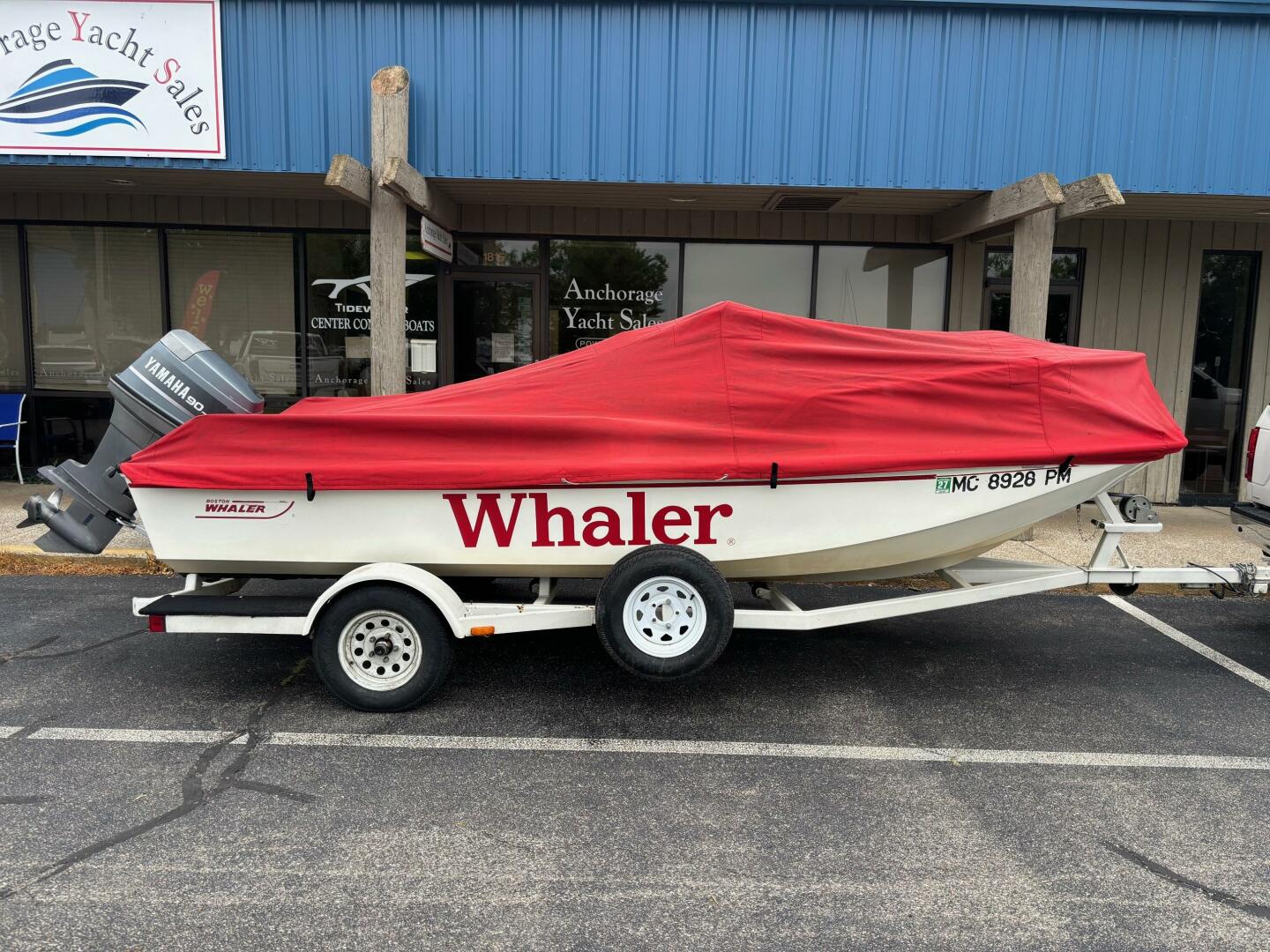 Slide: The Image of Boston Whaler 17 Montauk 1993 - 5469658