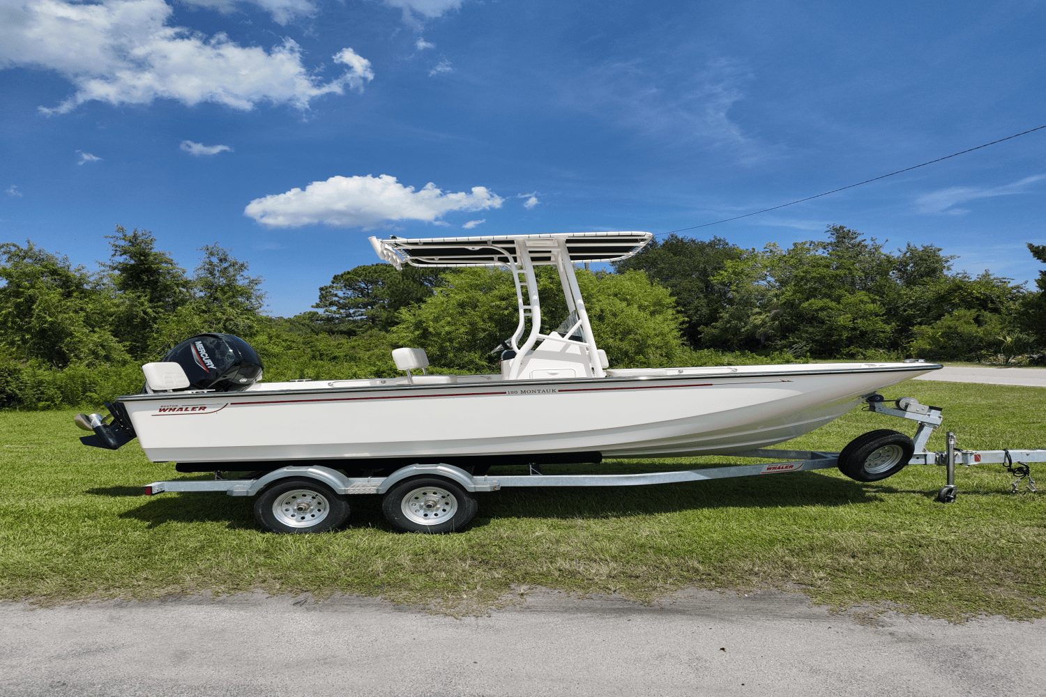 Slide: The Image of Boston Whaler 190 Montauk 2025 - 0
