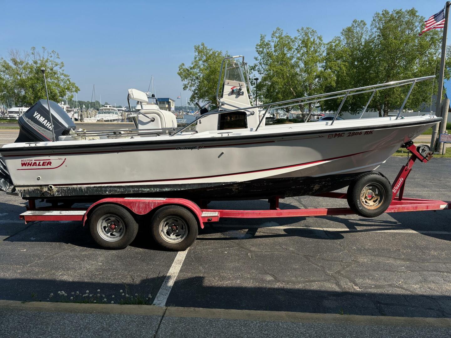 Slide: The Image of Boston Whaler 21 Outrage 1997 - 5388797