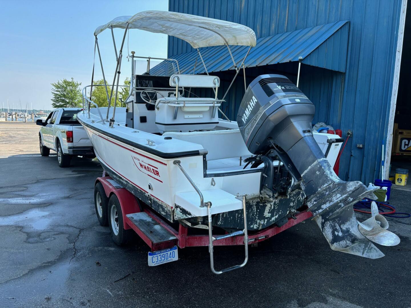Slide: The Image of Boston Whaler 21 Outrage 1997 - 5388800