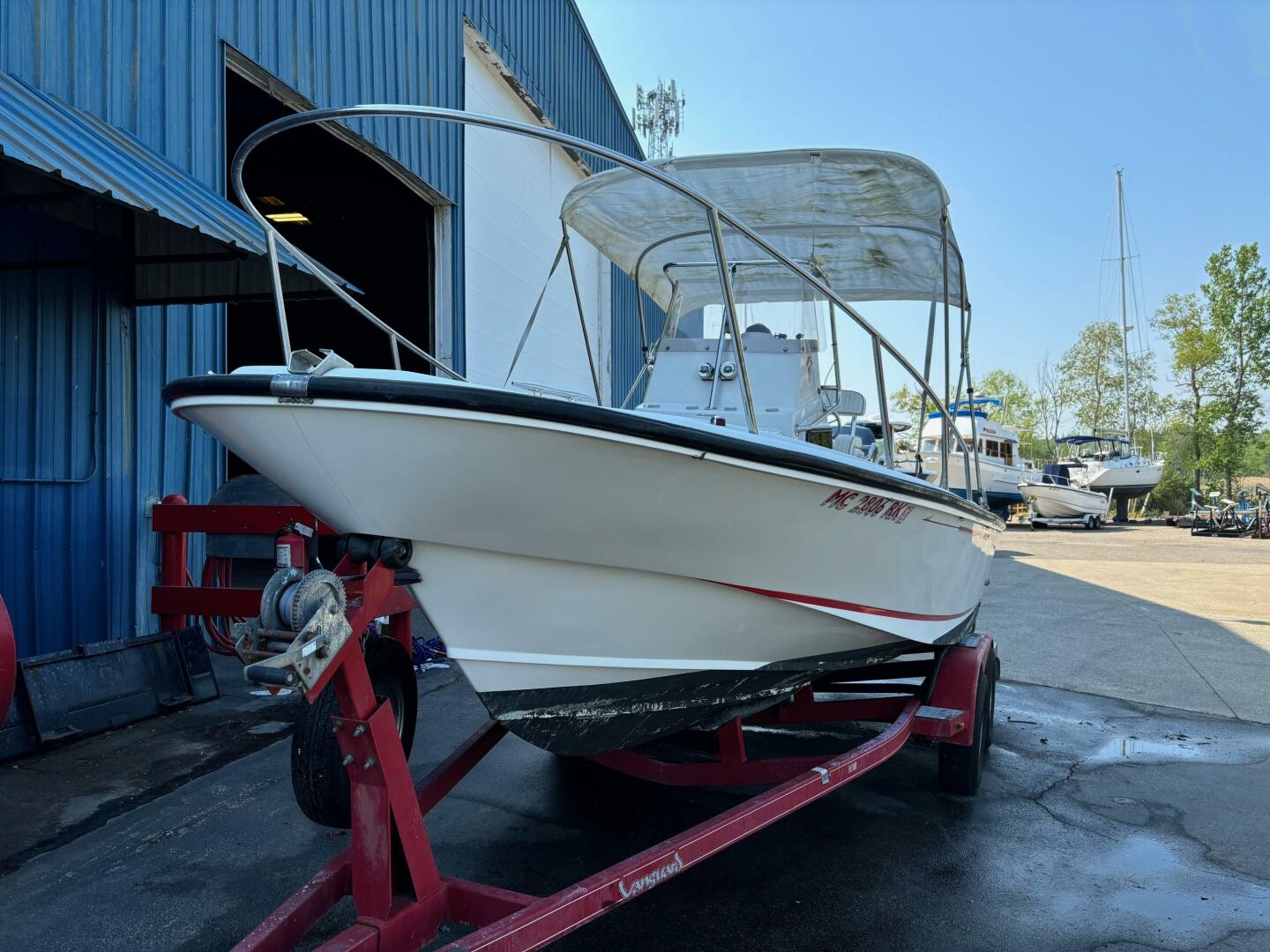 Slide: The Image of Boston Whaler 21 Outrage 1997 - 5388801
