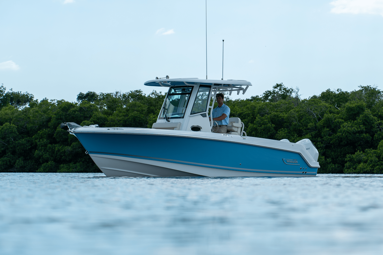 Slide: The Image of Boston Whaler 250 Outrage 2025 - 2