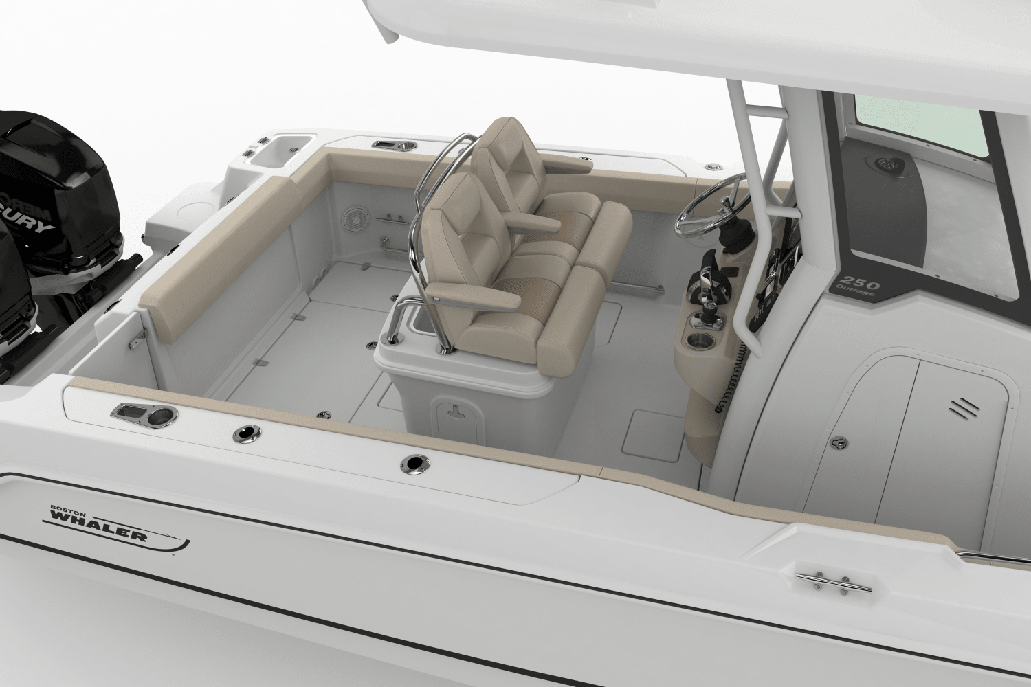 Slide: The Image of Boston Whaler 250 Outrage 2026 - 93