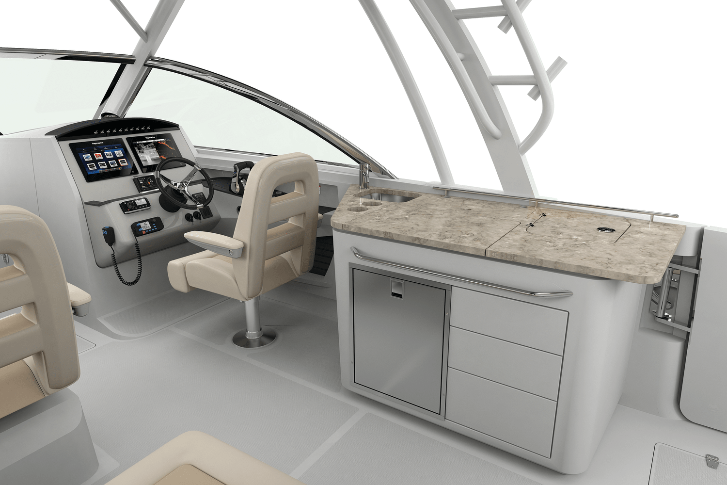 Slide: The Image of Boston Whaler 320 Vantage 2024 - 85