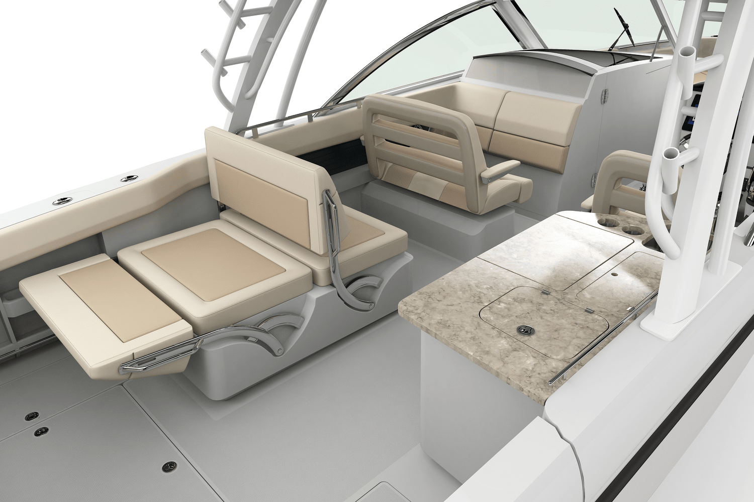 Slide: The Image of Boston Whaler 320 Vantage 2024 - 89