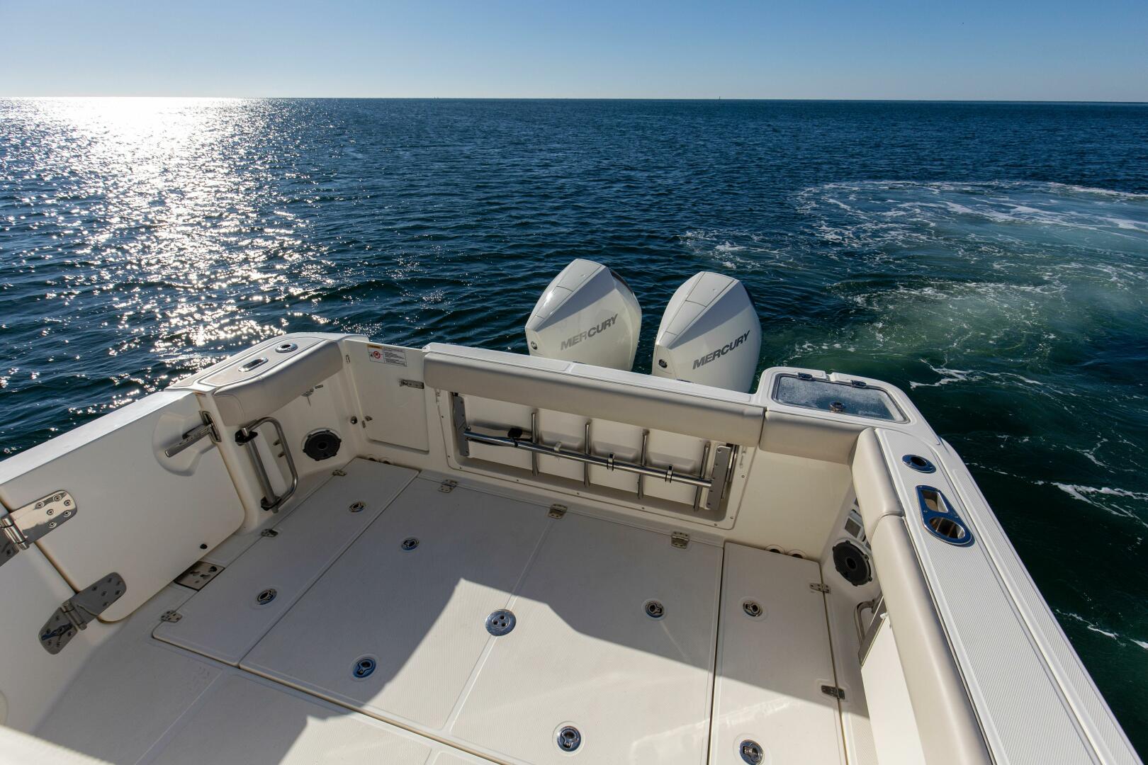 Slide: The Image of 2021 32 Boston Whaler 325 Conquest Optimism Deck (2) - 4901664