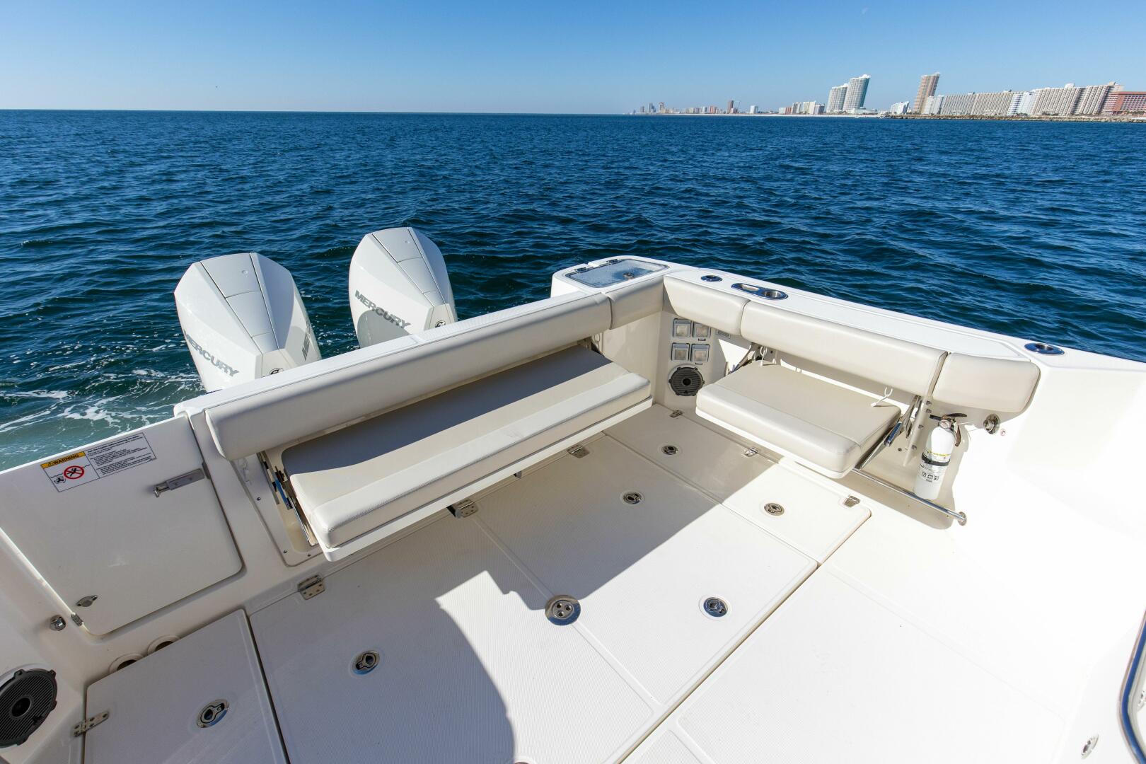 Slide: The Image of 2021 32 Boston Whaler 325 Conquest Optimism Deck (3) - 4901665